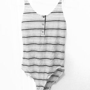 Topshop striped bodysuit